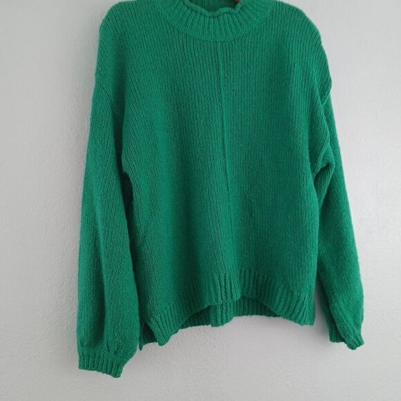 B.P green mock neck  sweater size XS - Picture 1 of 7